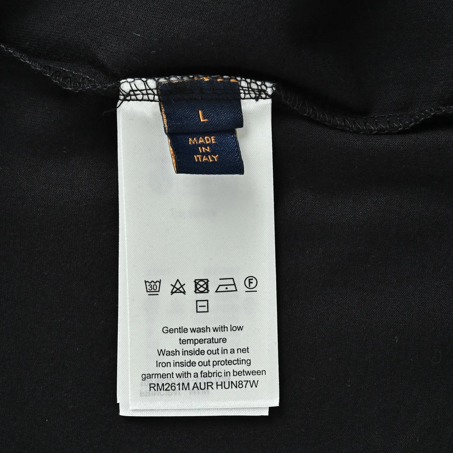 Louis Vuitton/Louis Vuitton Iron-On Letter Short Sleeve